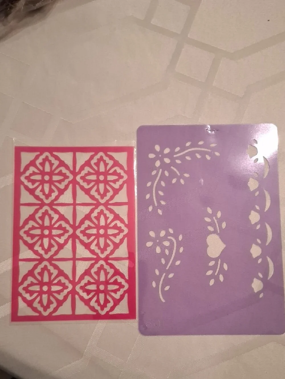 Stencil Bundle Including Scrapbook.com Butterfly Stencil